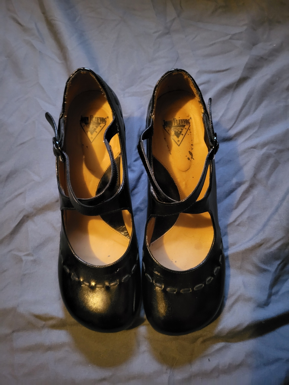 John Fluevog Operetta Malibran
Criss-Crossed Mary Jane Heels